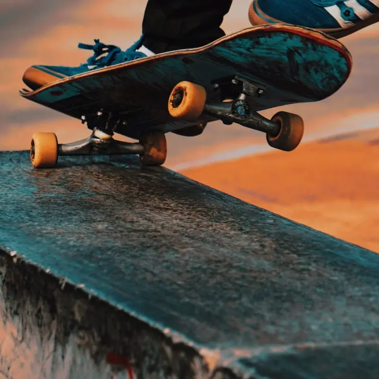 This skateboarder Is building skateparks…